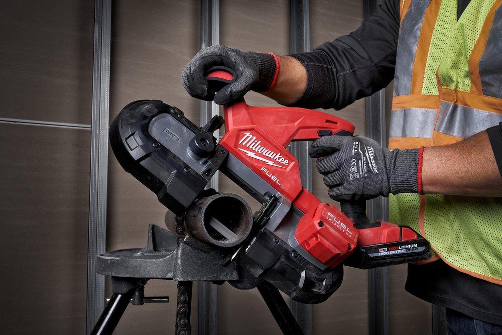 Milwaukee&reg; Red Cordless Lithium-ion 3A Band Tool Kit 