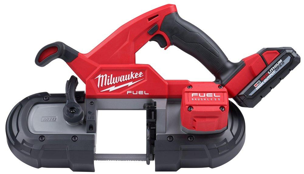 Milwaukee® Black Cordless Lithium-ion 3A Band Saw Tool Kit 