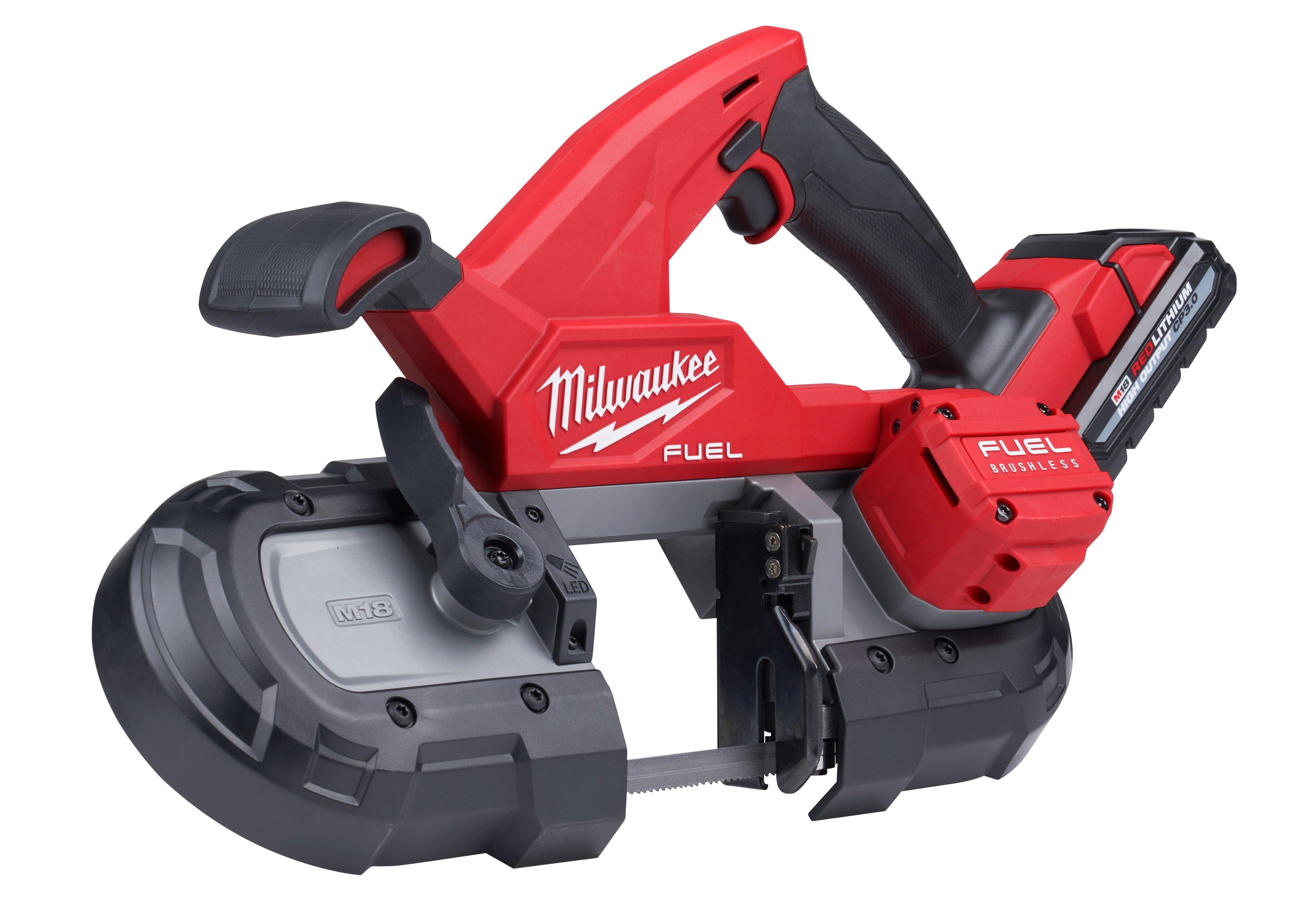 Milwaukee&reg; Red Cordless Lithium-ion 3A Band Tool Kit 