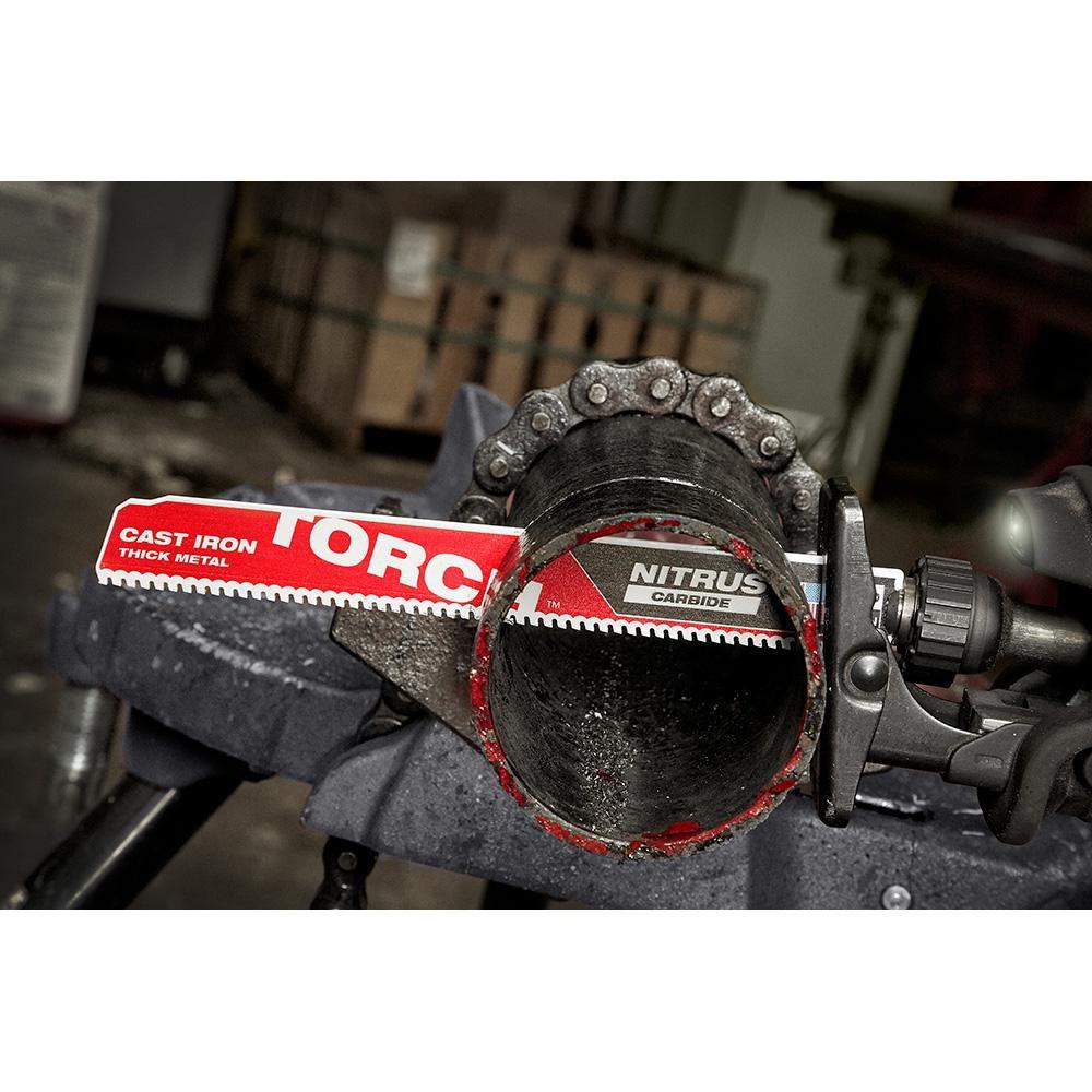Milwaukee&reg; Black 9 in. Reciprocating Saw 