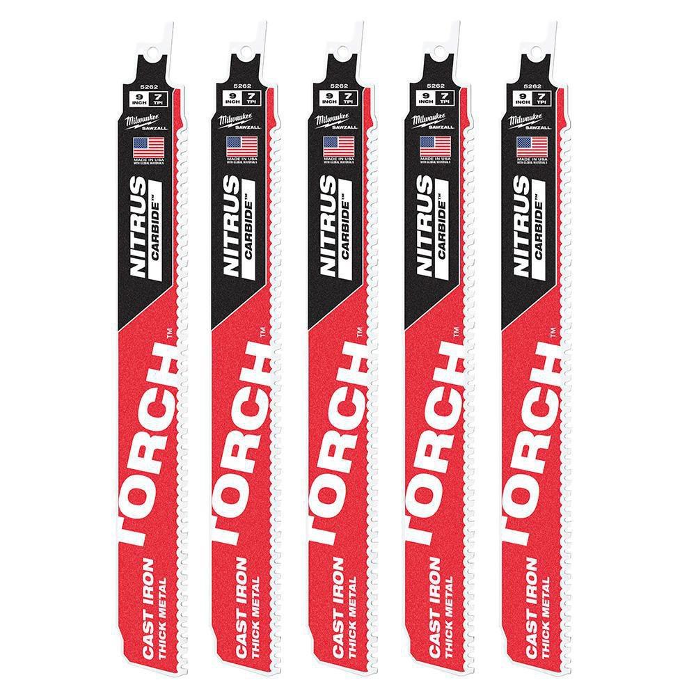 Milwaukee® Black 9 in. Reciprocating Saw 