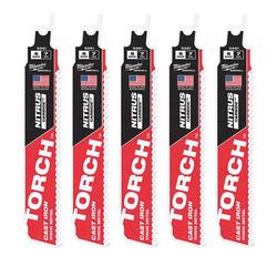 6 in. 8 TPI Reciprocating Saw Blade (Pack of 5)