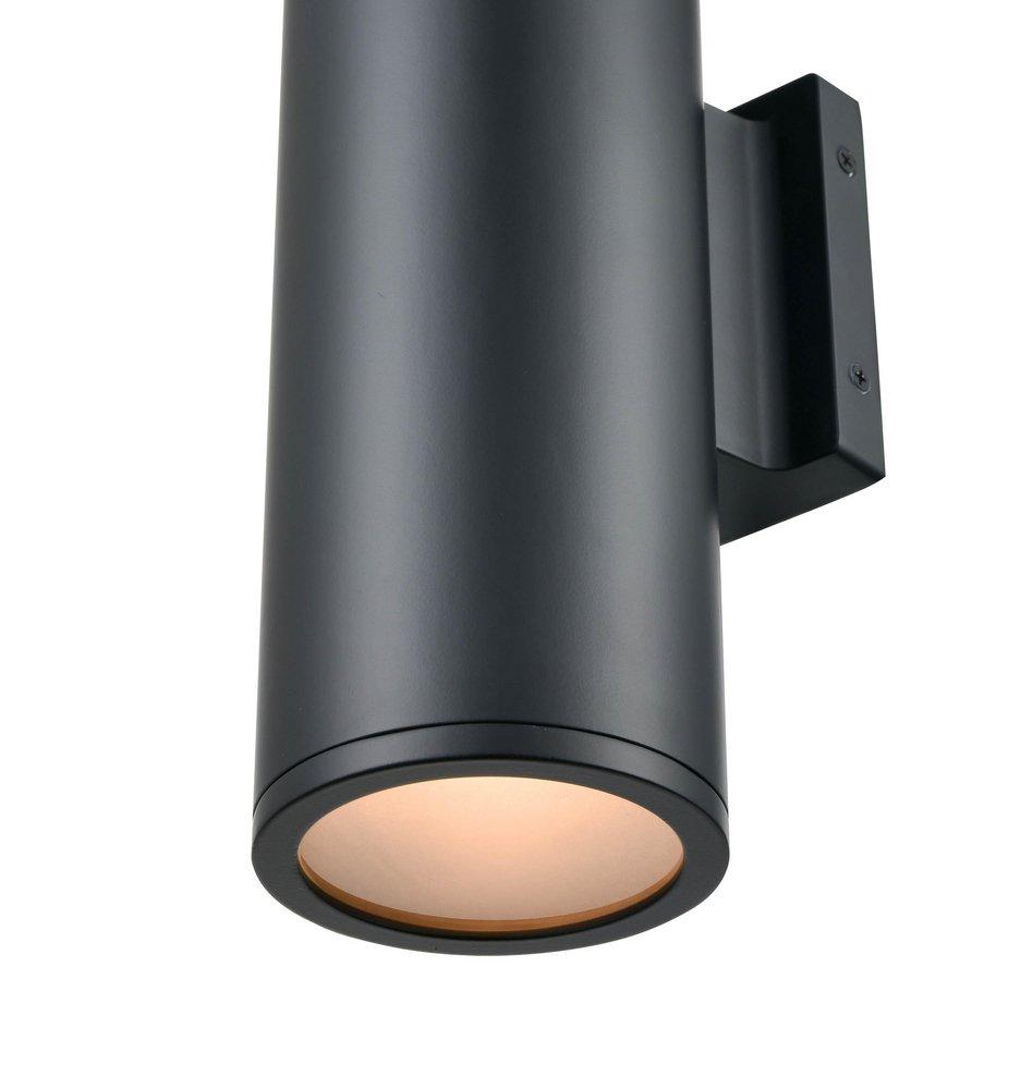 Millennium Lighting Matte Black 60W 2-Light Medium E-26 Outdoor Wall Sconce 
