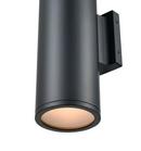 Millennium Lighting Matte Black 60W 2-Light Medium E-26 Outdoor Wall Sconce 