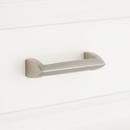 3-3/8 in. V-shaped Cabinet Pull in Brushed Nickel