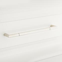 6 in. Center-to-Center Cabinet Pull in Brushed Nickel