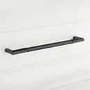 6 in. Center-to-Center Cabinet Pull in Satin Black