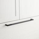 18 in. Center-to-Center Appliance Pull in Matte Black