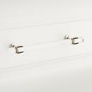 Signature Hardware Polished Nickel 4-3/4 in. Cabinet Pull 