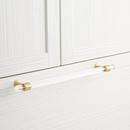 Signature Hardware Satin Brass 18 in. Appliance Pull 