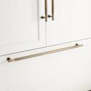 24 in. Center-to-Center Appliance Pull in Antique Brass