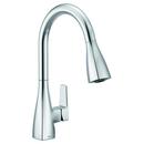 Single Handle Pull Down Kitchen Faucet in Chrome