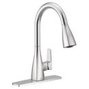 CFG Chrome Single Handle Pull Down Kitchen Faucet 