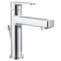 Single Handle Monoblock Bathroom Sink Faucet in Chrome