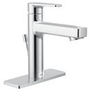Cleveland Faucet Group Chrome Single Handle Centerset Bathroom Sink Faucet Lever Handle 