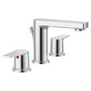 Two Handle Widespread Bathroom Sink Faucet in Chrome