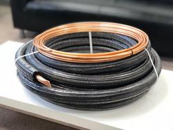 3/8 in. x 3/4 in. x 1/2 in. 50 ft. Standard Line Set in Black