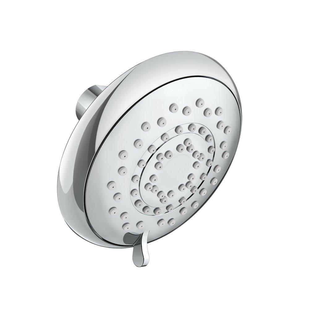 PROFLO® Chrome Multi Function Center, Full, Inner + Center, Outer and Outer + Inner Showerhead 