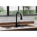 Single Handle Pull Down Kitchen Faucet in Matte Black 