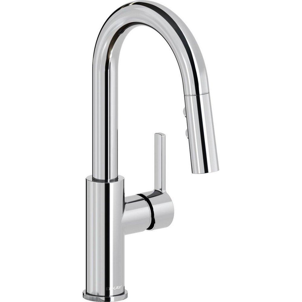 Single Handle Lever Bar Faucet in Chrome 