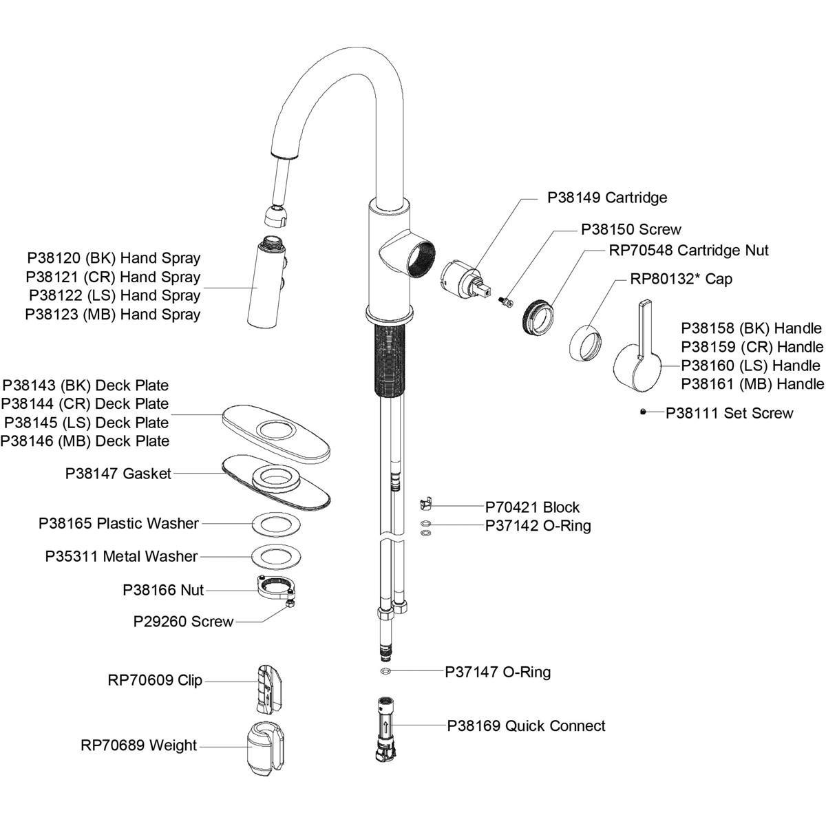 Single Handle Lever Bar Faucet in Chrome 