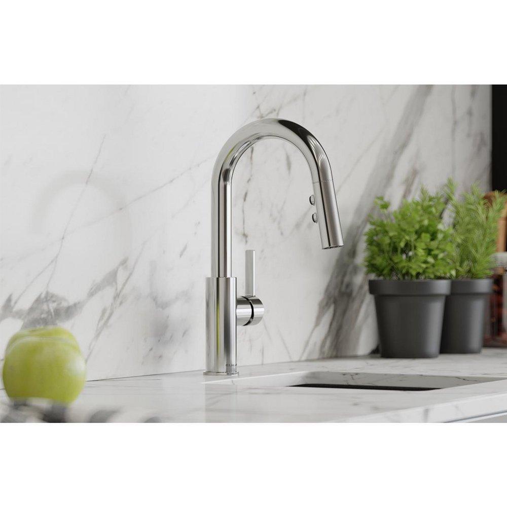 Single Handle Lever Bar Faucet in Chrome 