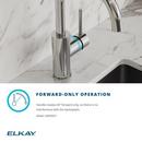 Single Handle Lever Bar Faucet in Lustrous Steel 