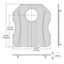 Elkay Black Basket Strainer 