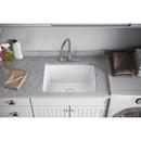 QUARTZ PERFECT DRAIN BASKET STRAINER ONLY - WHITE 