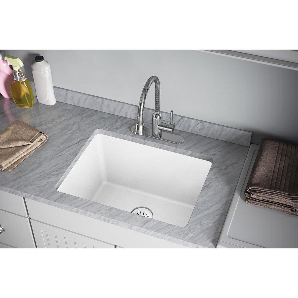 QUARTZ PERFECT DRAIN BASKET STRAINER ONLY - WHITE 