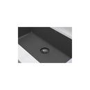 Elkay Charcoal Plastic Disposer Flange with Basket Strainer and Stopper 