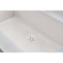 Perfect Drain 3-1/2" Disposer Flange with Removable Basket Strainer and Rubber Stopper in Ricotta 