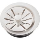 Perfect Drain 3-1/2" Disposer Flange with Removable Basket Strainer and Rubber Stopper in Ricotta 