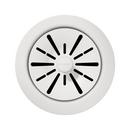 Perfect Drain 3-1/2" Disposer Flange with Removable Basket Strainer and Rubber Stopper in Ricotta 