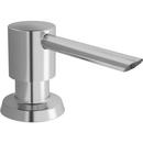 Elkay Chrome Deck Mount Brass and Plastic Soap Dispenser 