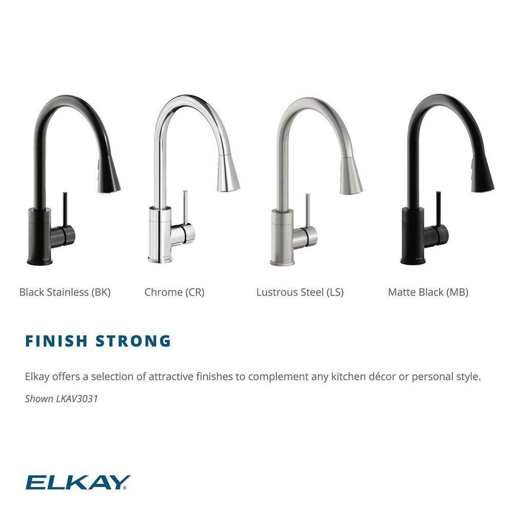 Single Handle Pull Down Kitchen Faucet in Lustrous Steel 