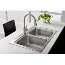 Single Handle Pull Down Kitchen Faucet in Lustrous Steel 