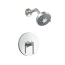 Single Handle Multi Function Shower Faucet in Polished Chrome (Trim Only)