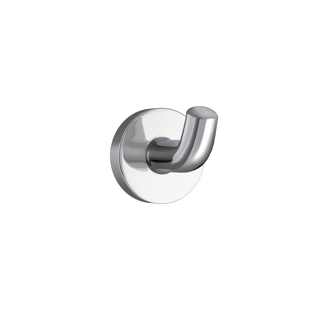 PROFLO&reg; Polished Chrome 1-Hook Robe Hook 