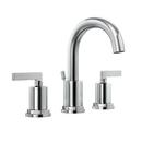 PROFLO&reg; Chrome Two Handle Widespread Bathroom Sink Faucet Lever Handle 
