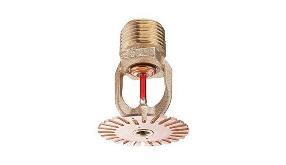 Tyco Natural Brass 1/2 in. 4.9K Quick Response Pendent Sprinkler Head 