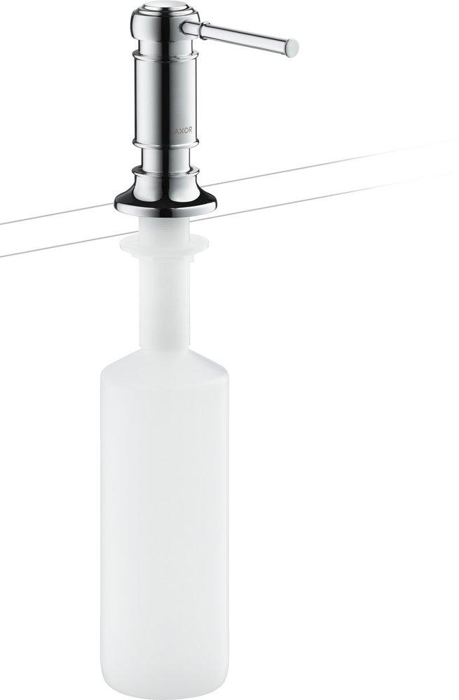 AXOR Polished Nickel 4-1/8 in. 16 oz. Kitchen Soap Dispenser 