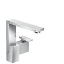 Single Handle Monoblock Bathroom Sink Faucet in Chrome