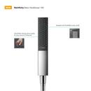 Single Function Hand Shower in Chrome (Shower Hose Sold Separately) 