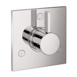 Diverter Trim Square Trio/Quattro in Chrome