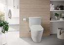TOTO Cotton 1.28 gpf Elongated Floor Mount Two Piece Toilet 