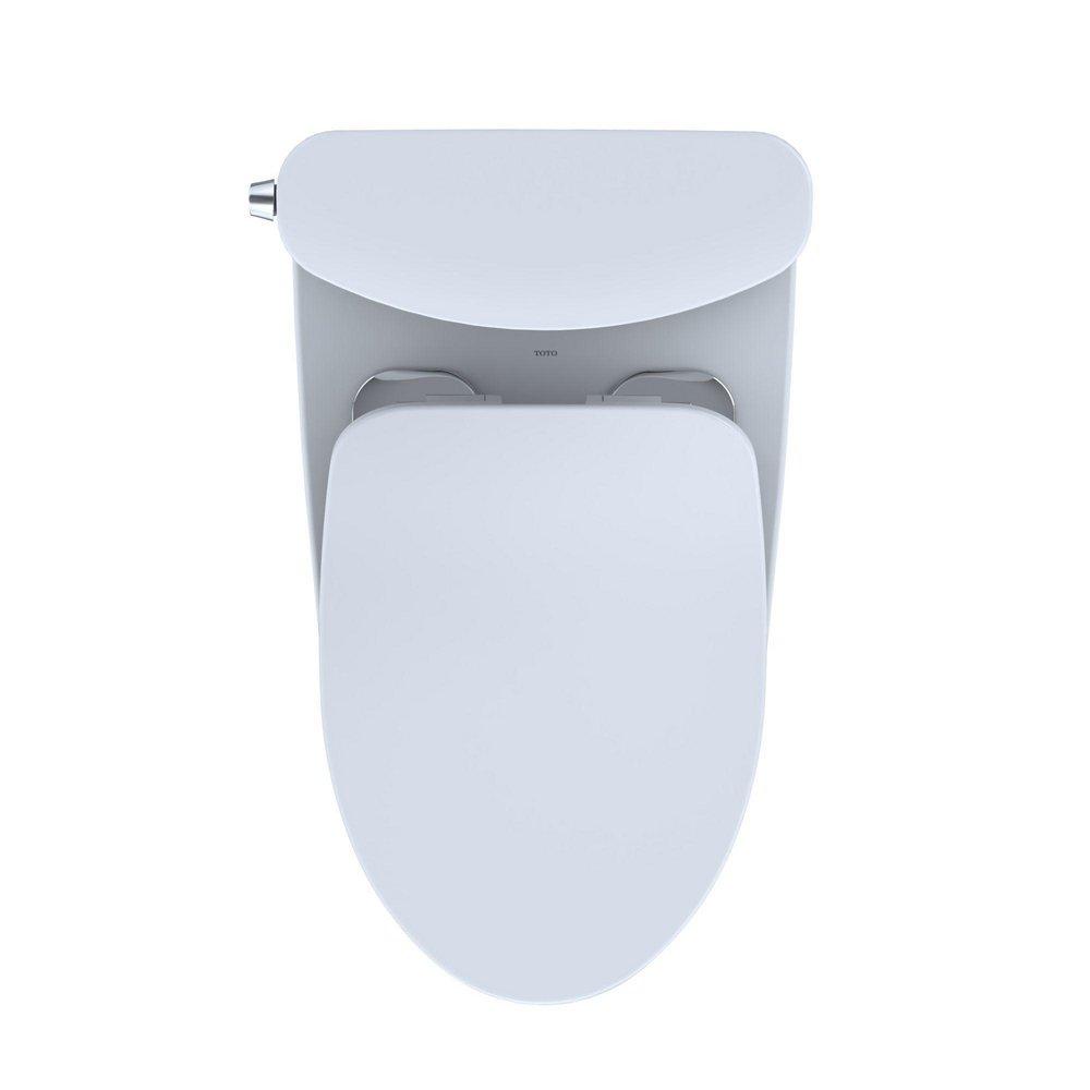 TOTO Cotton 1.28 gpf Elongated Floor Mount Two Piece Toilet 