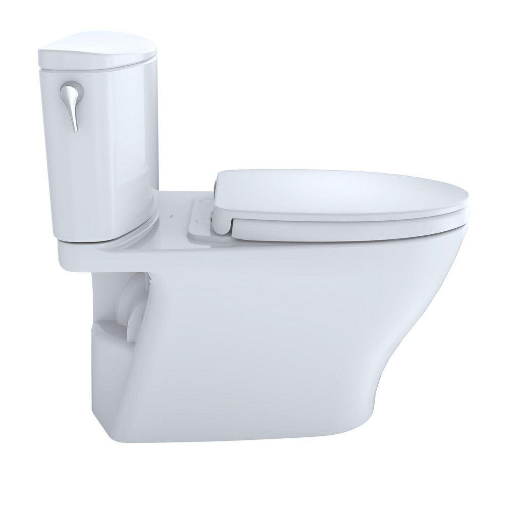 TOTO Cotton 1.28 gpf Elongated Floor Mount Two Piece Toilet 