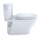 TOTO Cotton 1.28 gpf Elongated Floor Mount Two Piece Toilet 