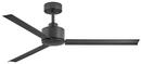 56 in. 3-Blade Indoor/Outdoor Ceiling Fan in Matte Black